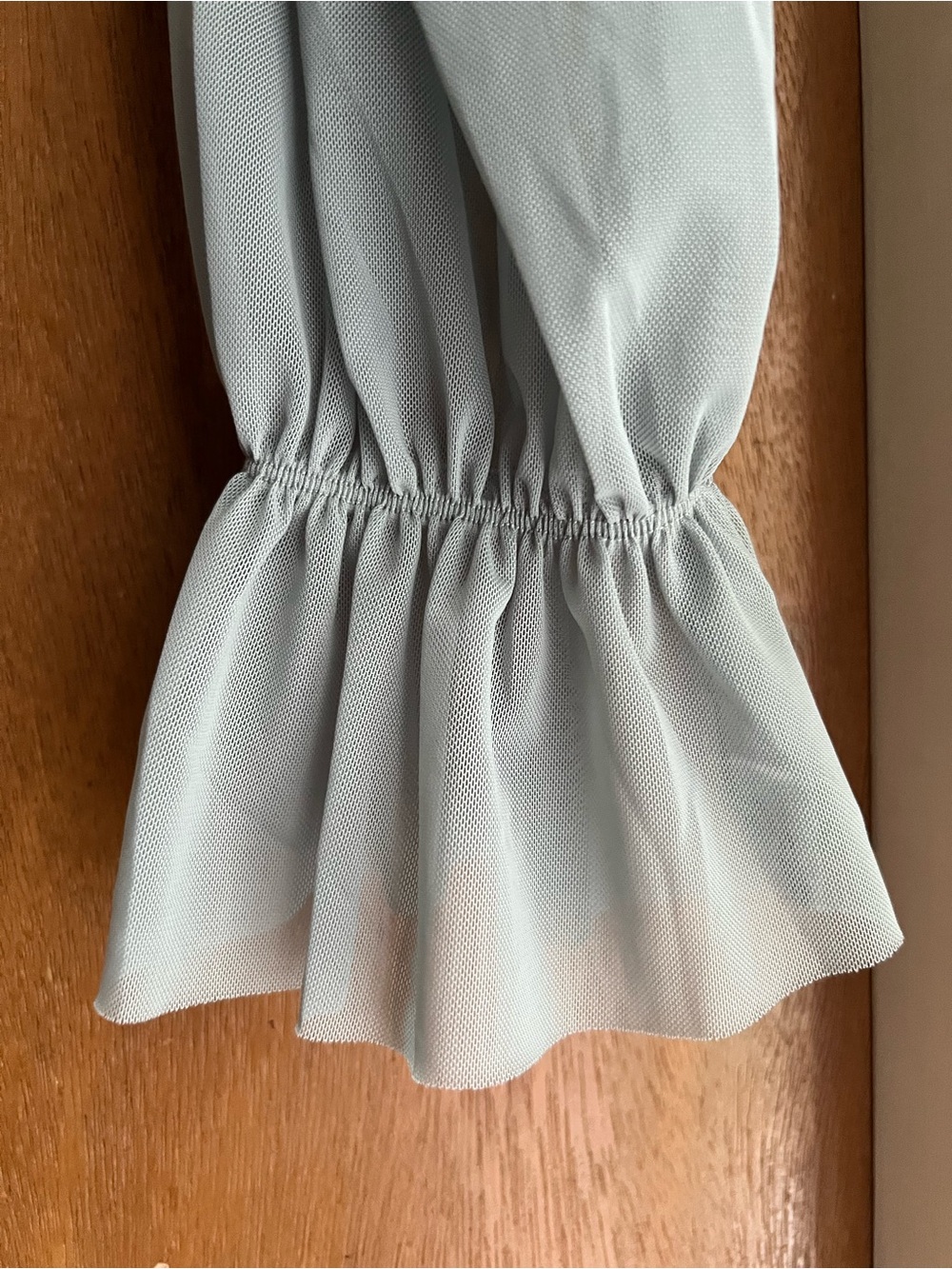 Divided Sage Green Ruffle Tie-Front Blouse - Picture 3 of 4